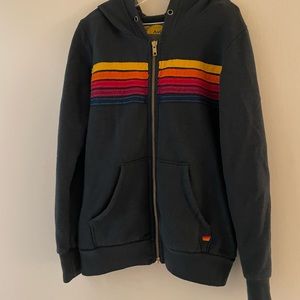 Aviator Nation Kids 5 Stripe Hoodie